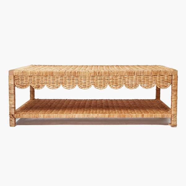Palm Beach Rattan Coffee Table