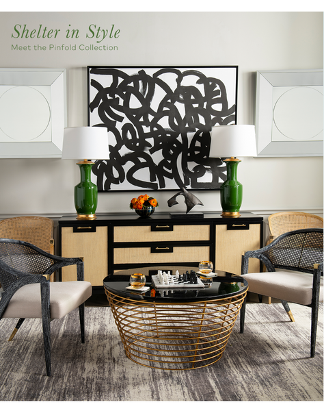 Pinhole Coffee Table - Black