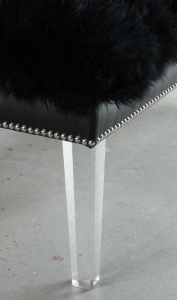 Sheepskin Bench - 48" - Choice of Color