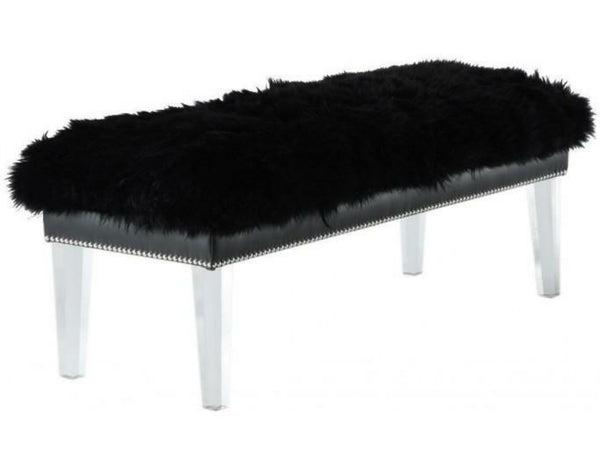 Sheepskin Bench - 48" - Choice of Color
