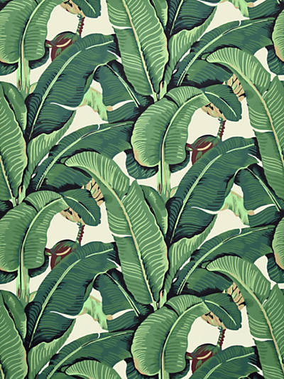Hinson Palm Fabric by the yard for Scalamandre Beverly Hills Hotel Palm Print