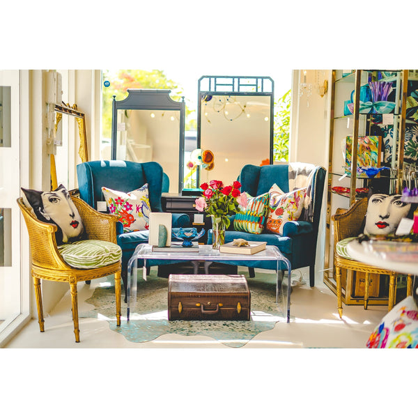 Mandarin Brights Chinoiserie Throw Pillow