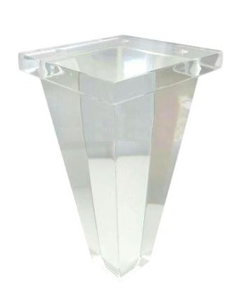 American Made Lucite Acrylic Furniture Legs - Choice of Size