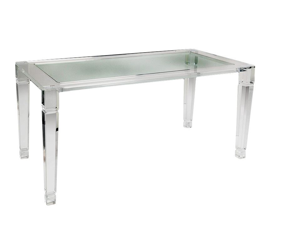 manhattan custom lucite dining table
