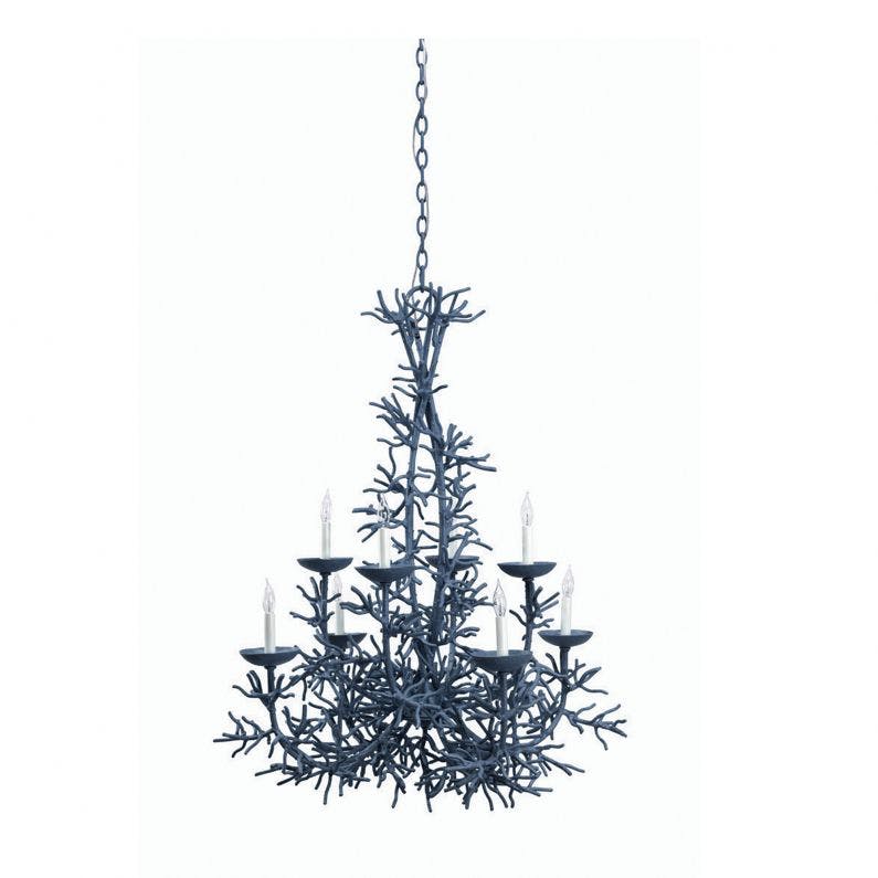 Cordelia Coral Chandelier - Hale Navy