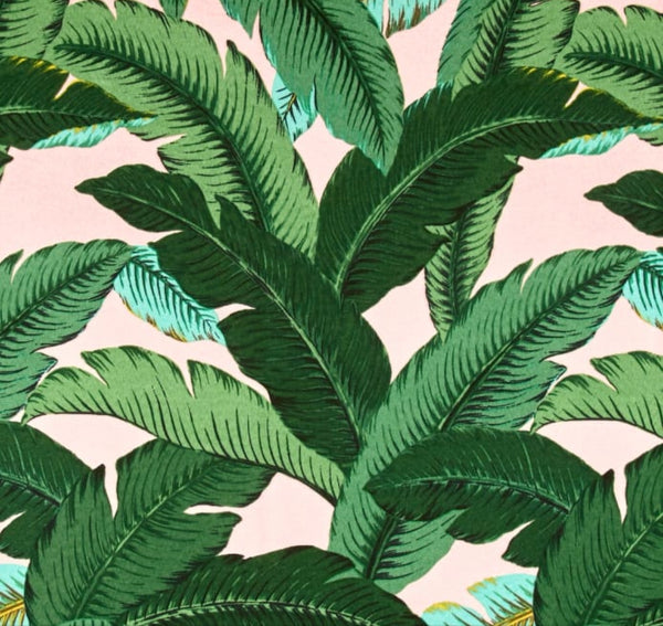 Tommy Bahama Swaying Palms Poof Ottoman - Choice of Fabric - 24"