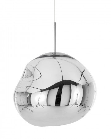 Tom Dixon Style Melt Pendant - Silver/Gold/Copper - Choice of Size