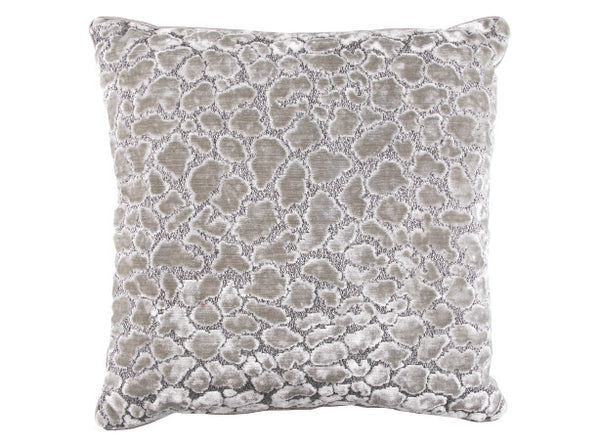 Ocelot Pillow - Silver Grey