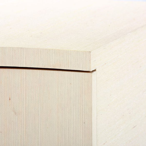 Bardot 3 Drawer Side Table - Natural