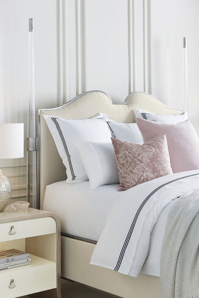 The Post Is Clear - Lucite Four Poster Bed - King