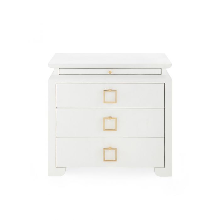 Elina 3 Drawer Side Table