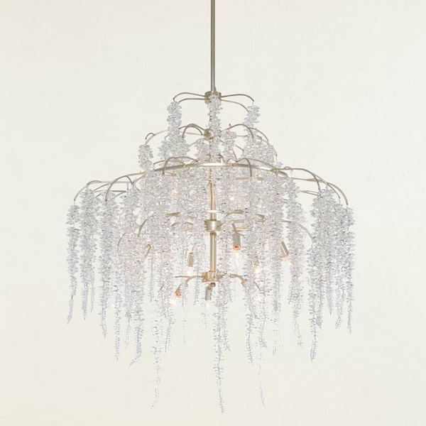 John richard Cascading Crystal 12 light chandelier