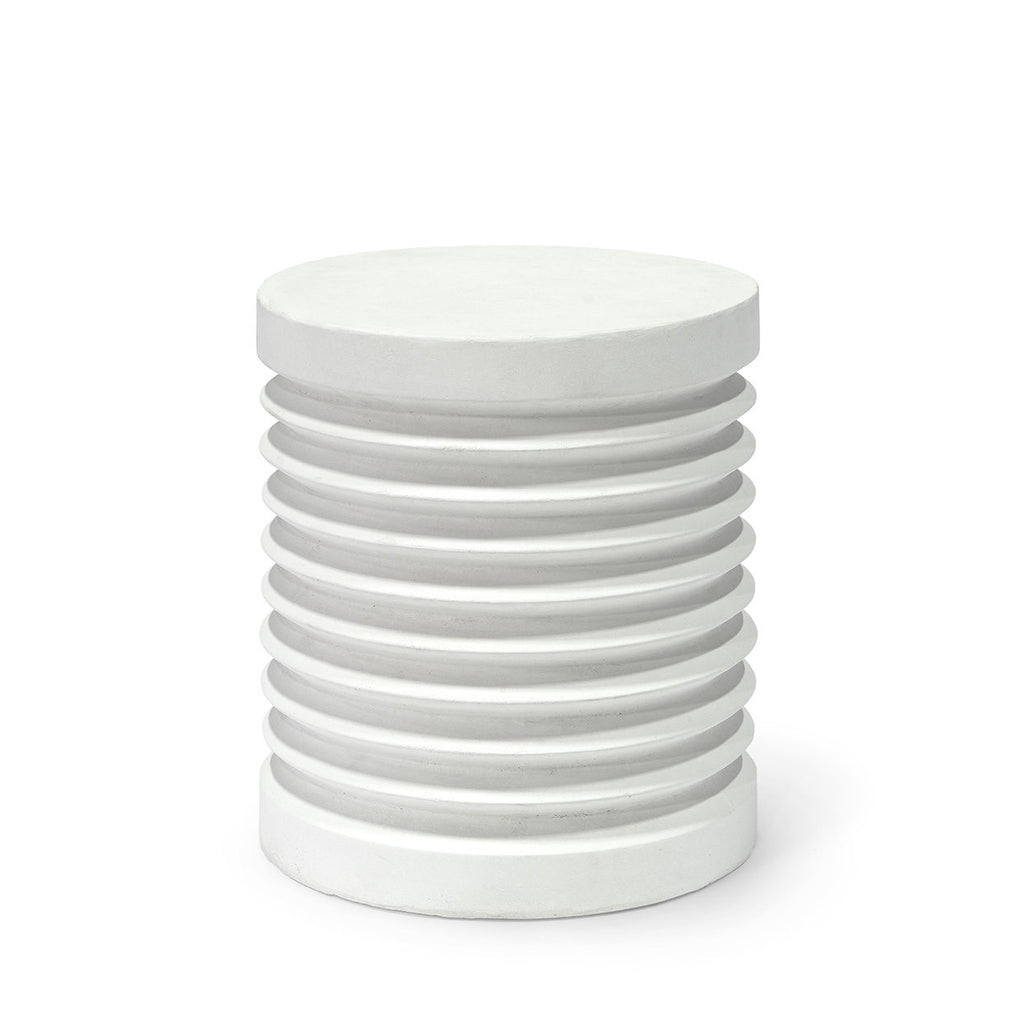 Pompeii Outdoor Stool/Table White