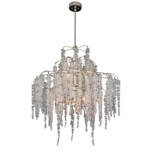 John richard Cascading Crystal twelve light chandelier