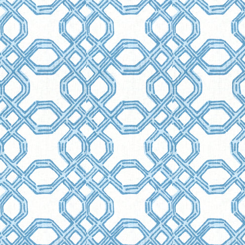 Well Connected - Tide Blue Fabric - By The Yard