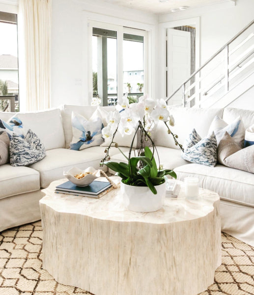 Camilla Fossilized Clam Coffee Table