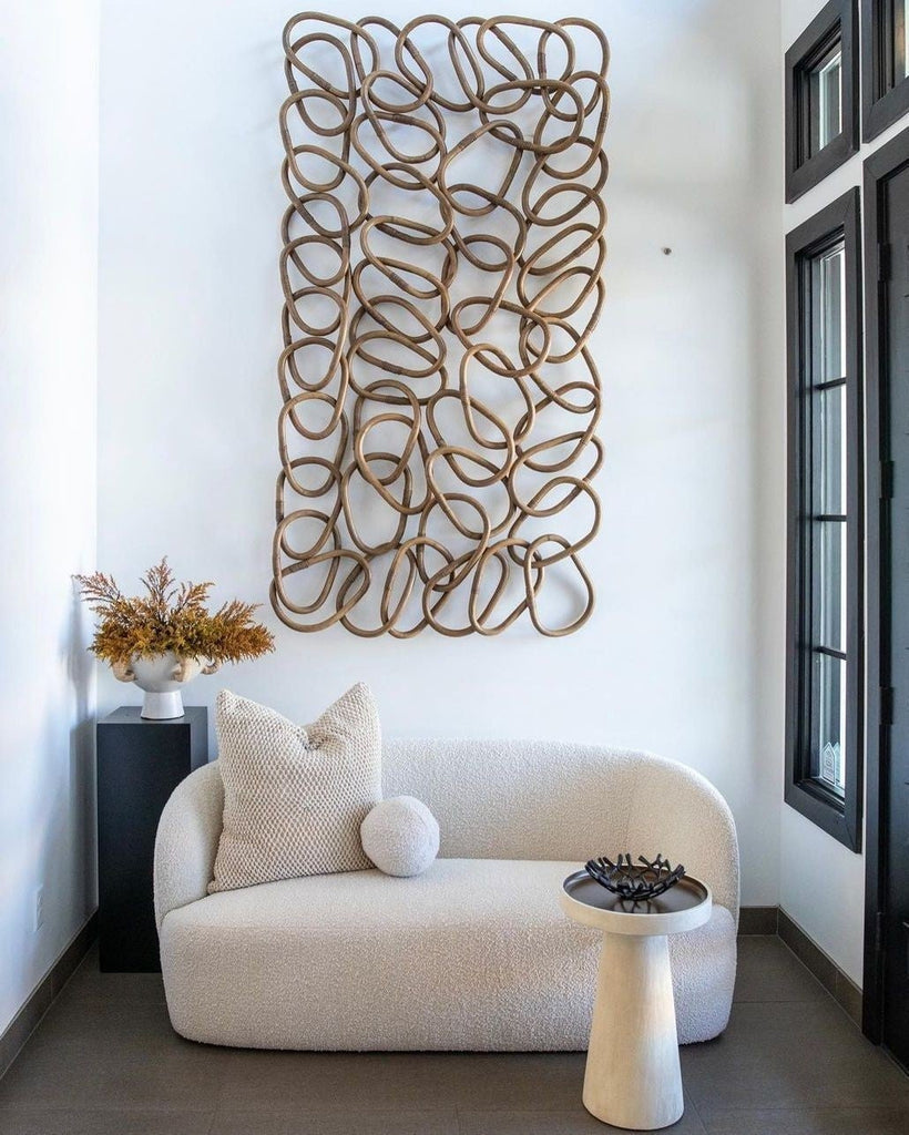 Palisades Rattan Wall Decor Luxe Furniture Inc