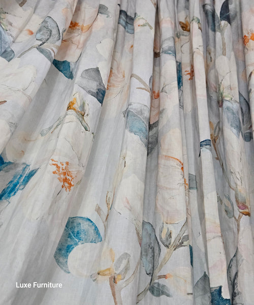 Custom Fine Linen Drapery Panels