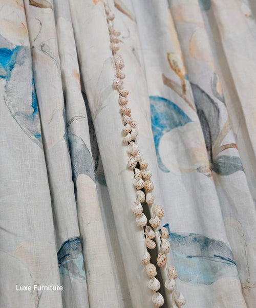 Custom Fine Linen Drapery Panels