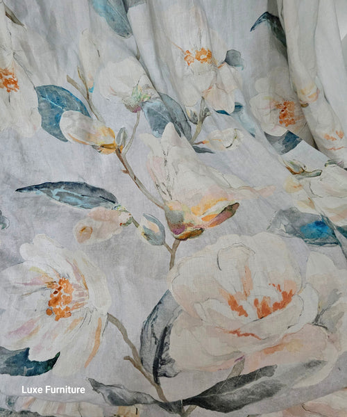 Custom Fine Linen Drapery Panels