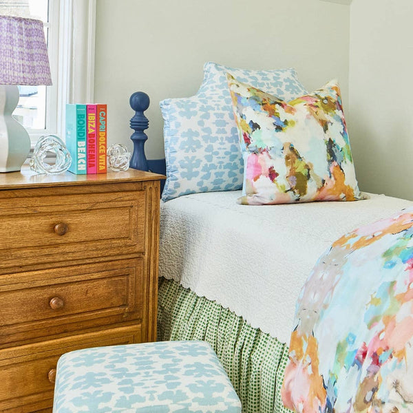 Headboard Pillow - Twin - Chintz Mist