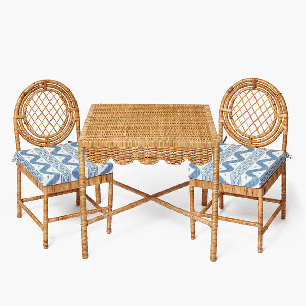 Palm Beach Rattan Table & Chair Set