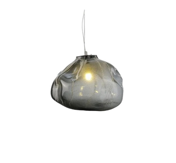 Tom Dixon Melt Pendant Silver Glass small