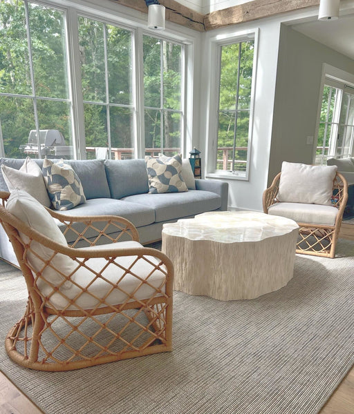 Camilla Fossilized Clam Coffee Table
