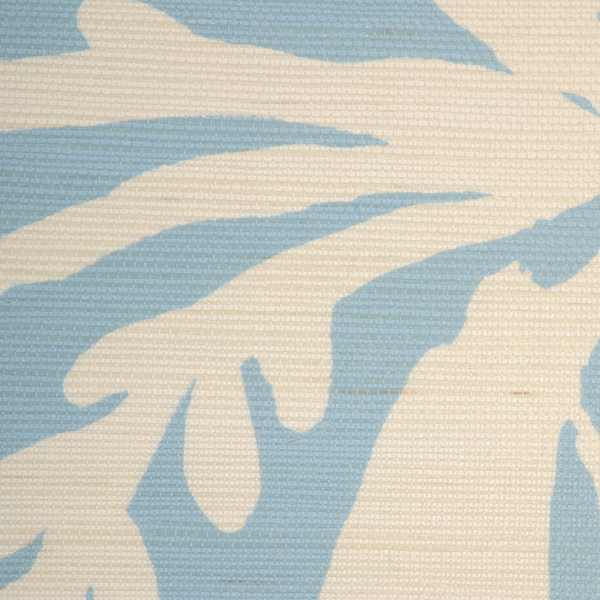 Lilly Pulitzer Palms Way Grasscloth Mural - Blue