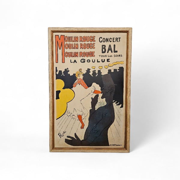 Mid Century Moulin Rouge La Goulue Lithograph by Henri de Toulouse-Lautrec