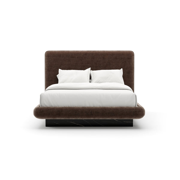 Overlap Bed - Nero Marquina Marble