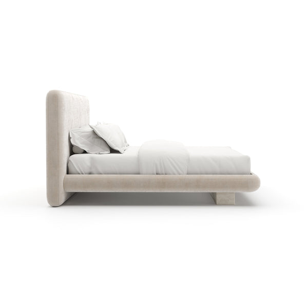 Overlap Bed - Travertine