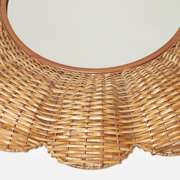 Daisy Rattan Mirror