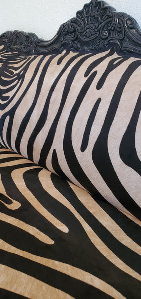 zebra print sofa