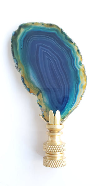 Geode Slice Lamp Finial