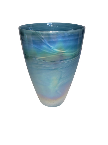 White & Blue Vase