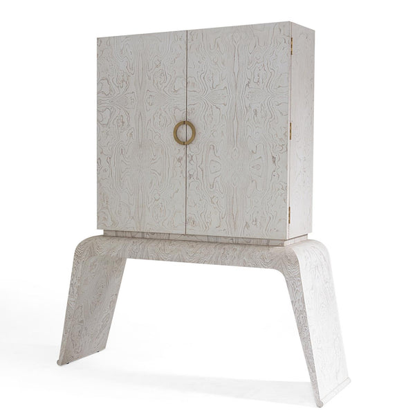 Baxter Bar Cabinet - White