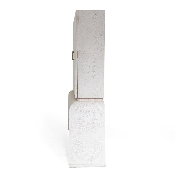 Baxter Bar Cabinet - White