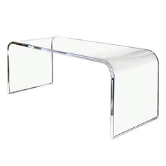 Lucite Ribbon Coffee Table ビンテージ Lucite Ribbon Coffee Table ビンテージ