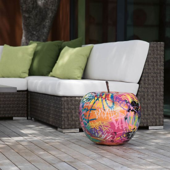 Graffiti sculpture eve apple large janus et cie