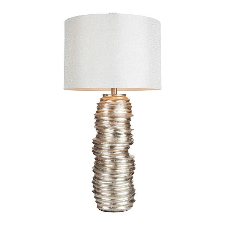 Surya lmp-1030 Silver stacked table lamp