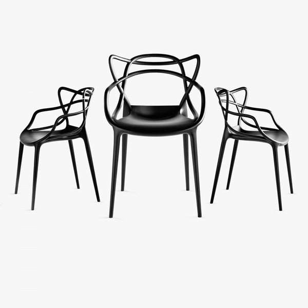 Pair of Masters Chairs by Philippe Starck
