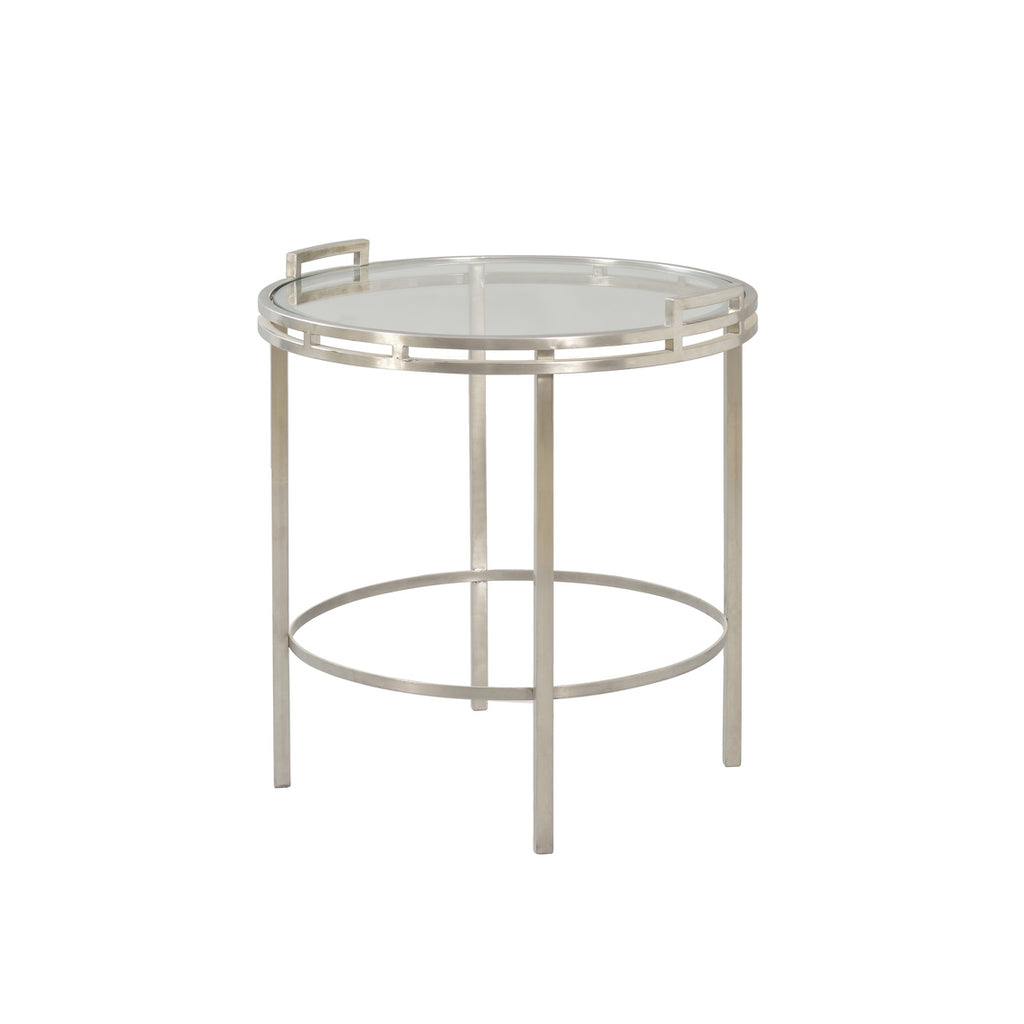 Spencer Accent Table - Stainless Steel
