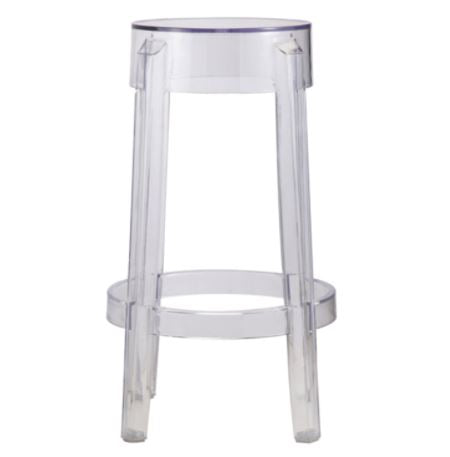 Backless Ghost Counter Stool