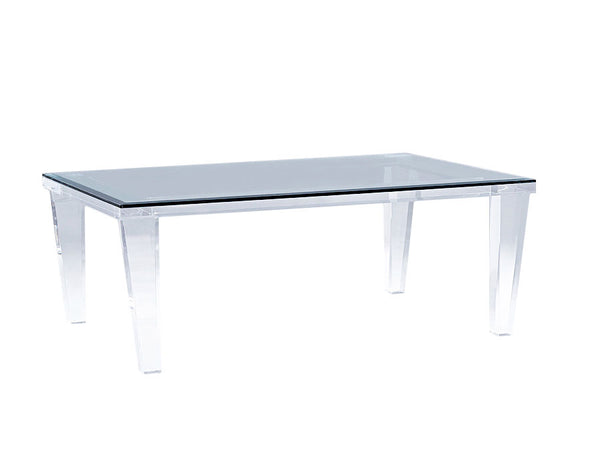 hollywood acrylic dining table