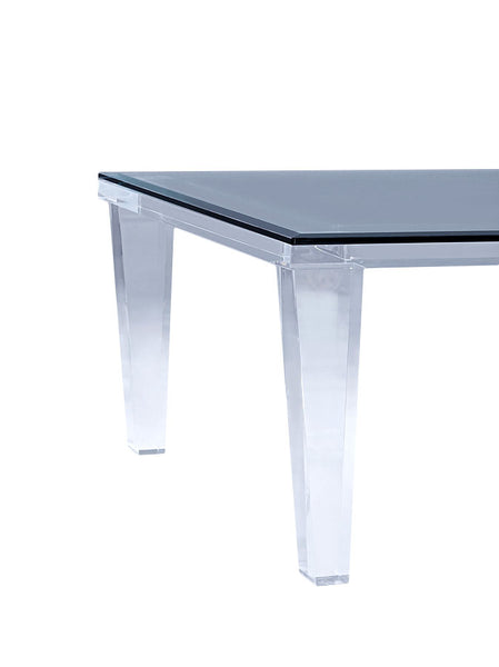hollywood lucite dining table