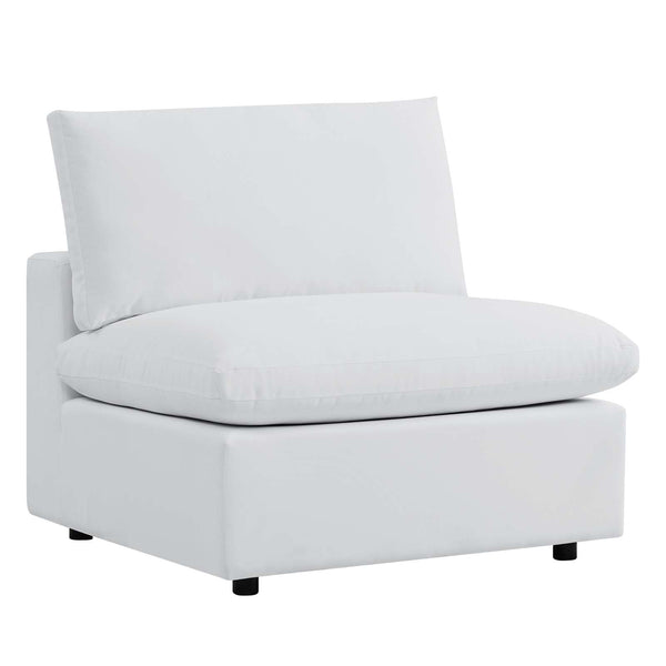  Sectional Sofa in Sunbrella White fabric