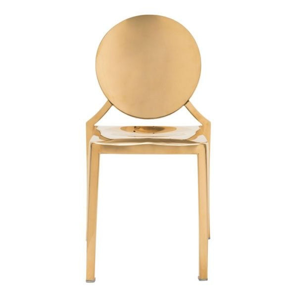 Glam Dining Chair - Gold - Set of 2