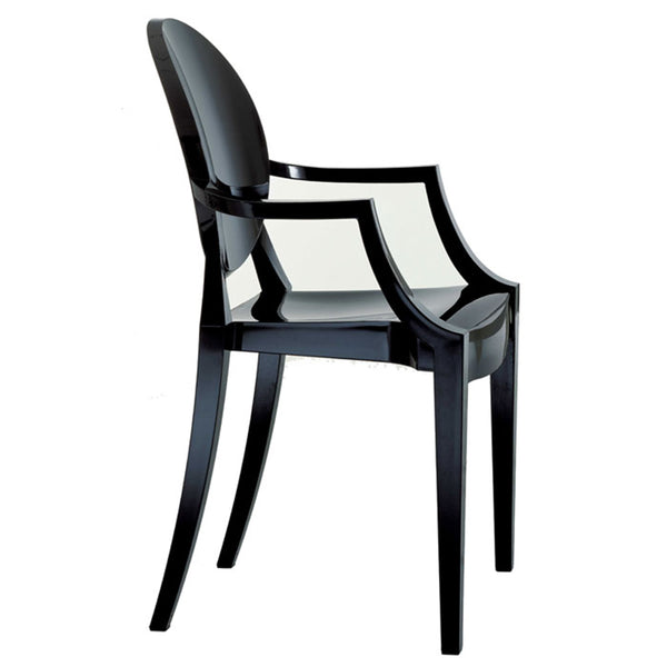Louis Ghost Arm Chair - Pair - Choice of Color