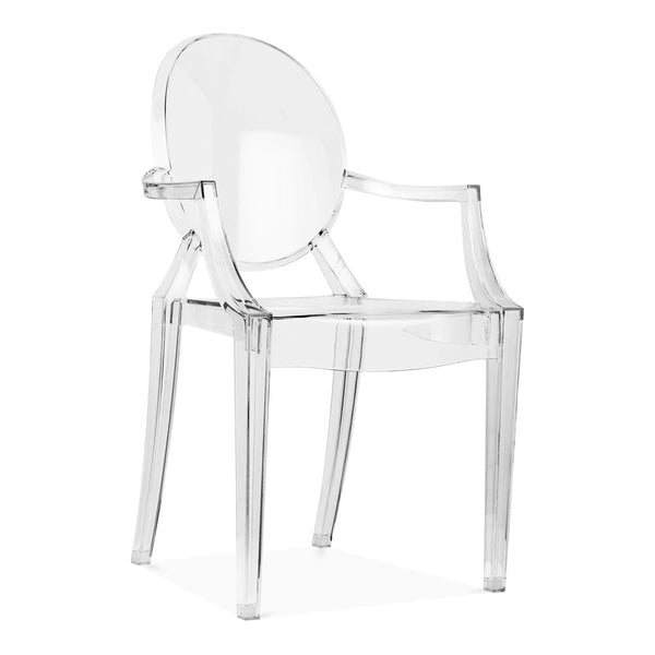 Louis Ghost Arm Chair - Choice of Color